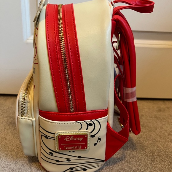 New unused Disney Loungefly Mickey 100 Years of Music and Wonder backpack - Picture 4 of 7